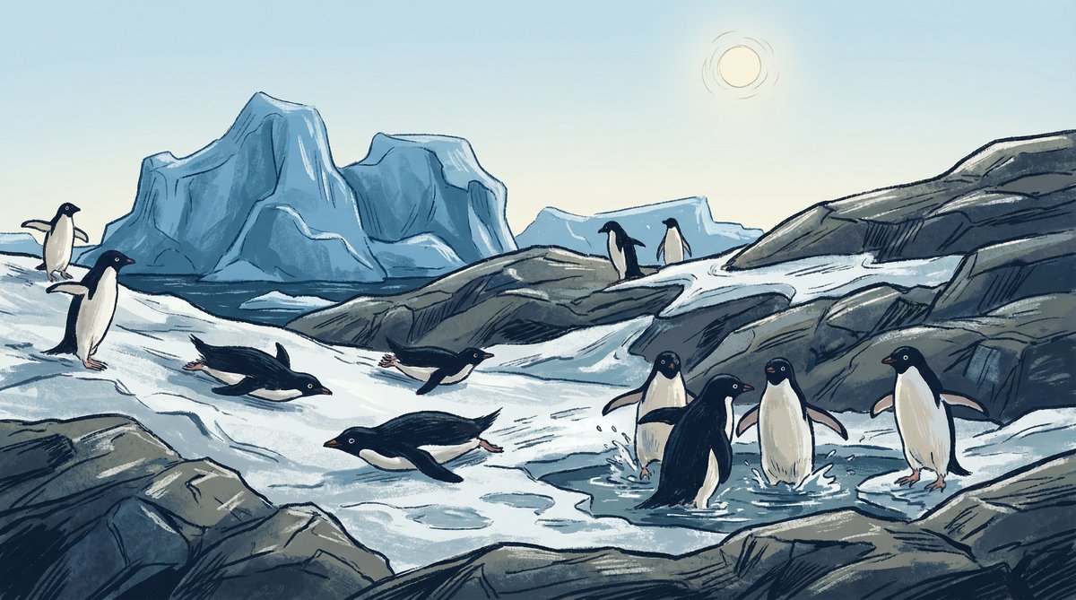 蜜桃传媒南极企鹅群落视频